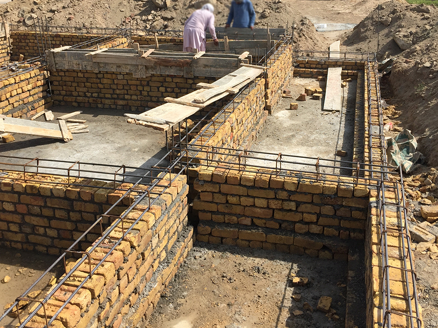 Brick Foundation and Damp-Proof Course - Construction Update 3